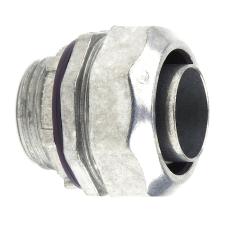 Dottie Conduit Fitting Connector, 3/4 in, Threaded, Die Cast Zinc, Zinc Plated LT75